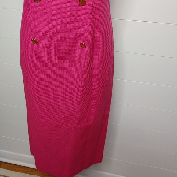 VINTAGE Jackie K. Barbie pink dress size M - Picture 4 of 11